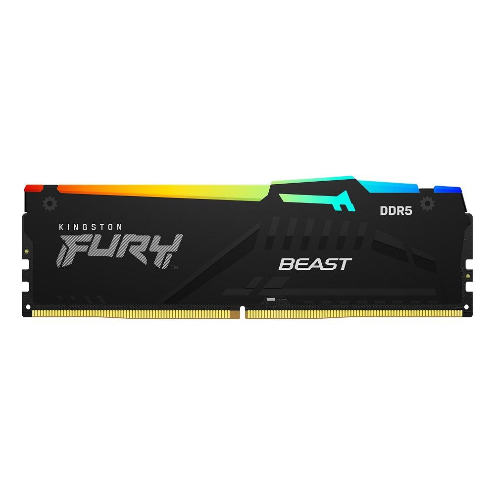 Memoria RAM DDR5 4800 8GB Kingston FURY Beast RGB