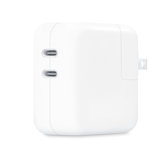 35W Dual USB-C Port Power Adapter MNWP3CI/A