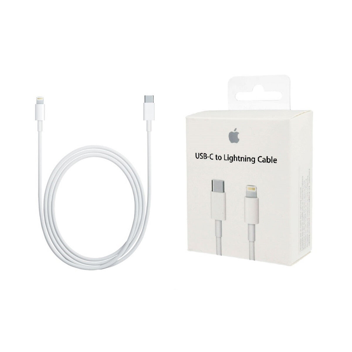 Cable Apple USB-C a Lightning 1mt para iPhone iPad iPod