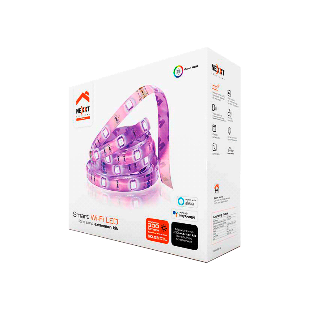 Kit de Cintas con Luces LED Nexxt NHB-S612
