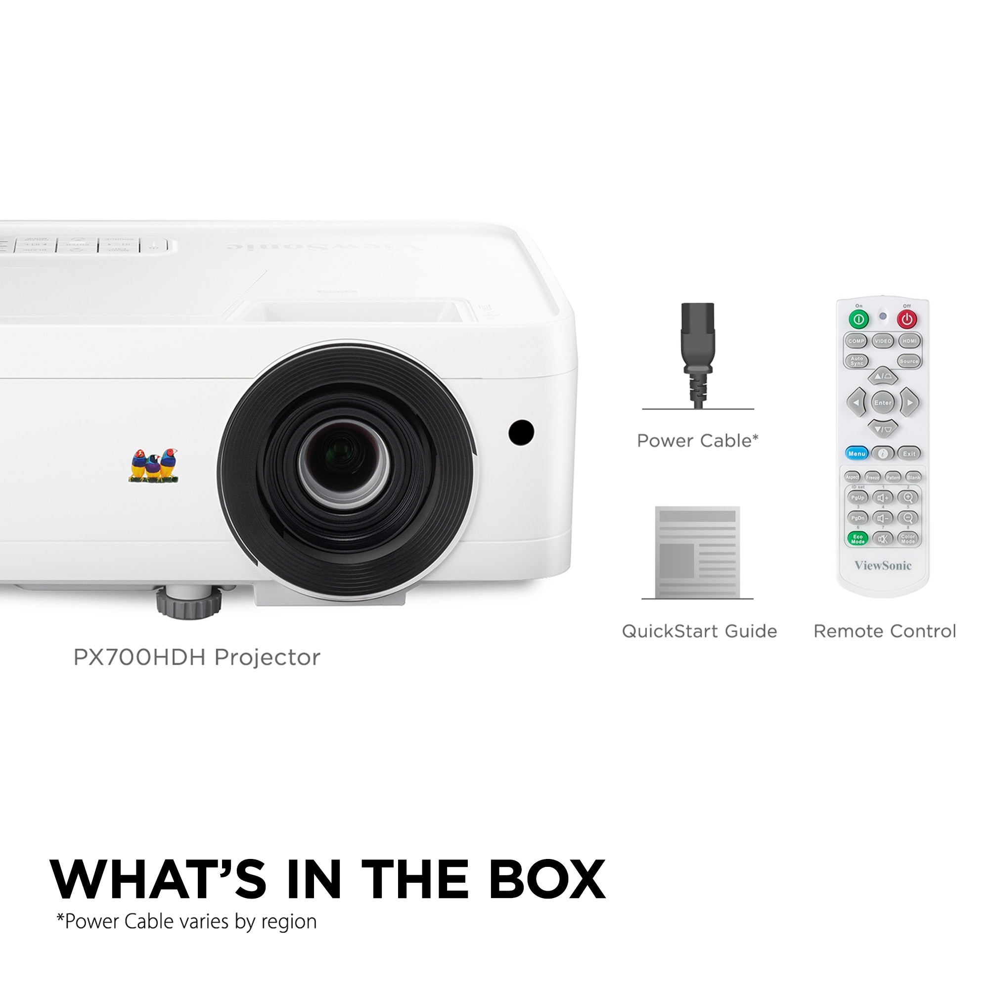 Proyector ViewSonic PX700HDH 1080p 3700 ANSI 120Hz Full HD