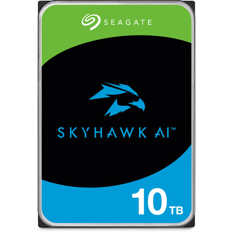 Disco Duro HDD Seagate SkyHawk AI 10TB SATA 7200RPM 3.5