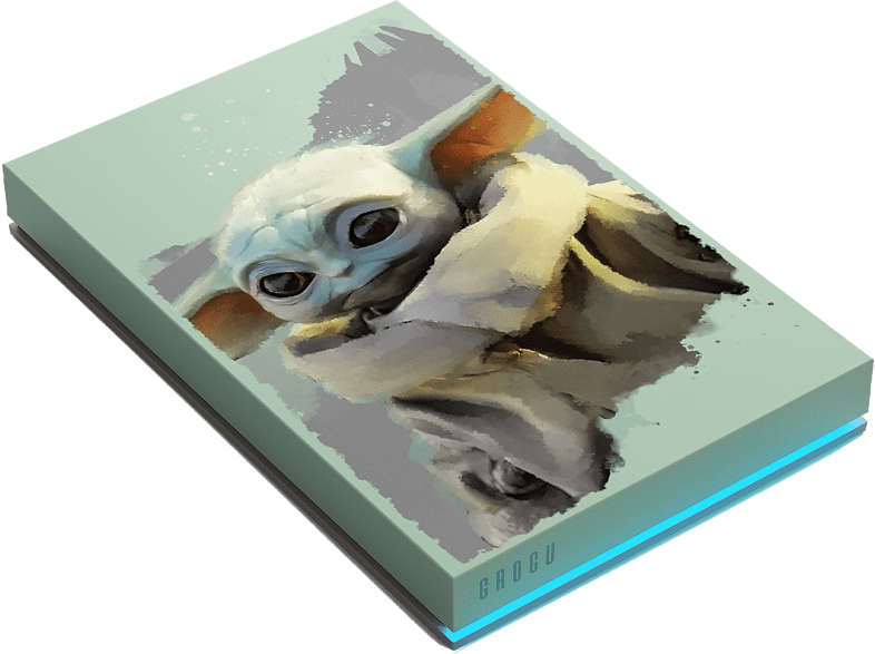 Disco duro externo 2Tb Seagate Star Wars Mandalorian Grogu