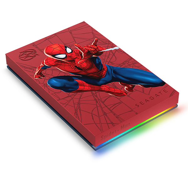 Disco duro externo 2Tb Seagate FireCuda Spider-Man