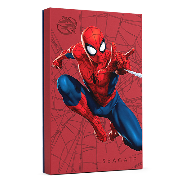 Disco duro externo 2Tb Seagate FireCuda Spider-Man