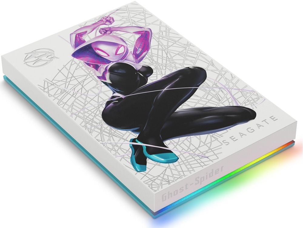 Disco duro externo 2Tb Seagate FireCuda Ghost-Spider