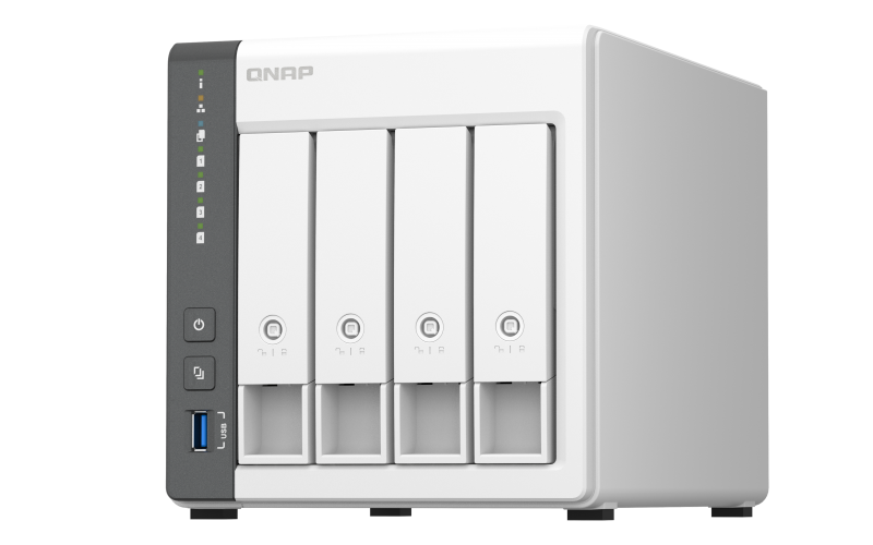 Servidor NAS QNAP TS-433 4 compartimentos