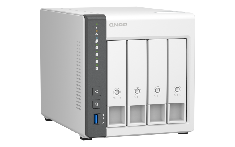 Servidor NAS QNAP TS-433 4 compartimentos
