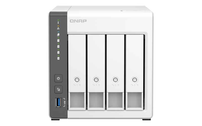 Servidor NAS QNAP TS-433 4 compartimentos