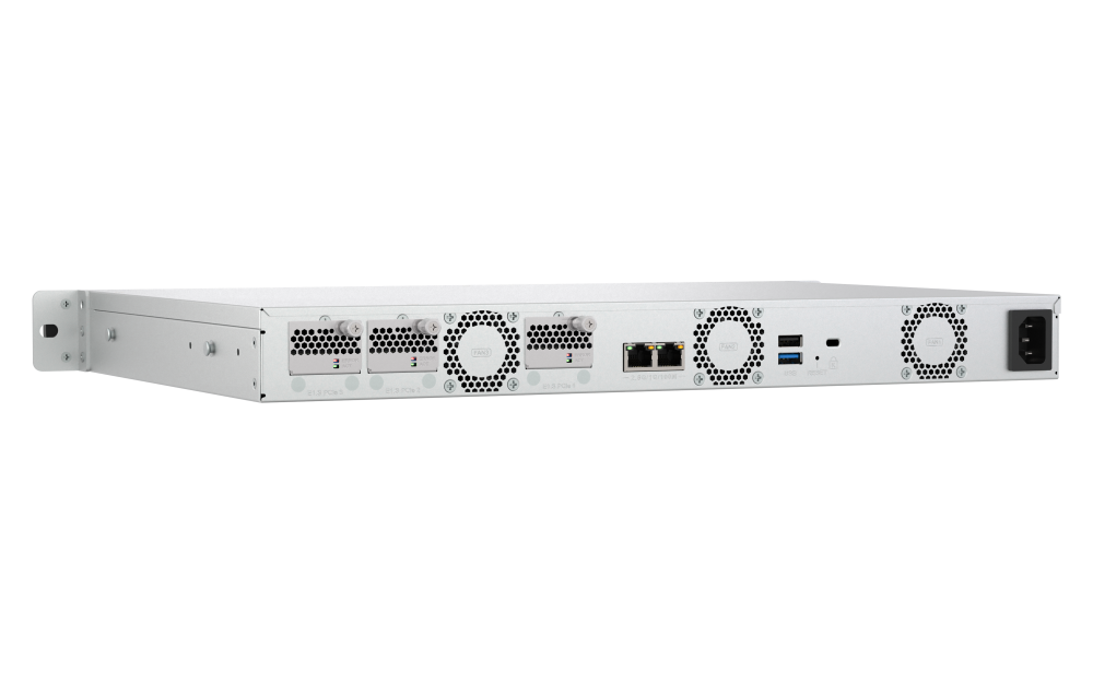 Servidor NAS QNAP TS-H765eU 4 bahias Rack 1U con QuTS hero