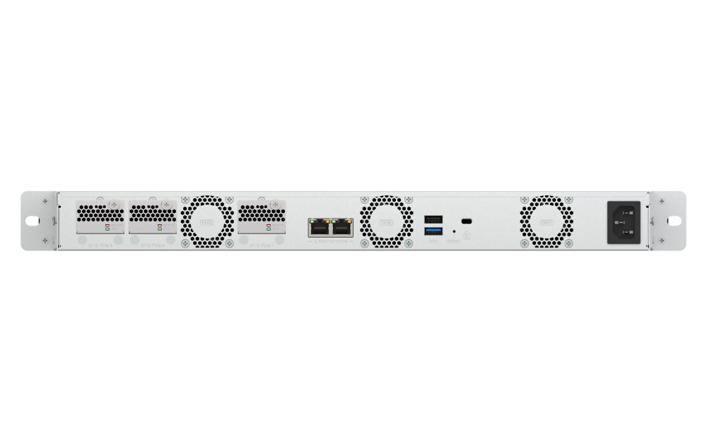 Servidor NAS QNAP TS-H765eU 4 bahias Rack 1U con QuTS hero