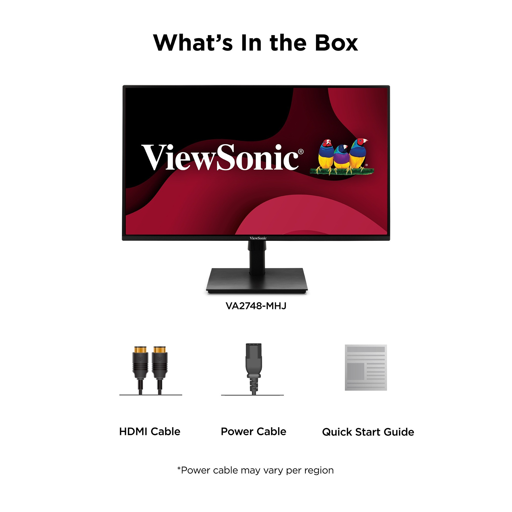Monitor ViewSonic VA2748-MHJ 27