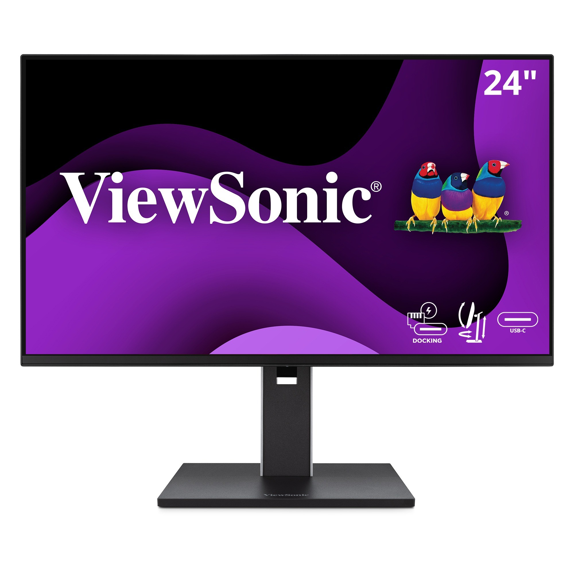 Monitor ViewSonic VG2458 24” IPS Full HD USB-C 100Hz