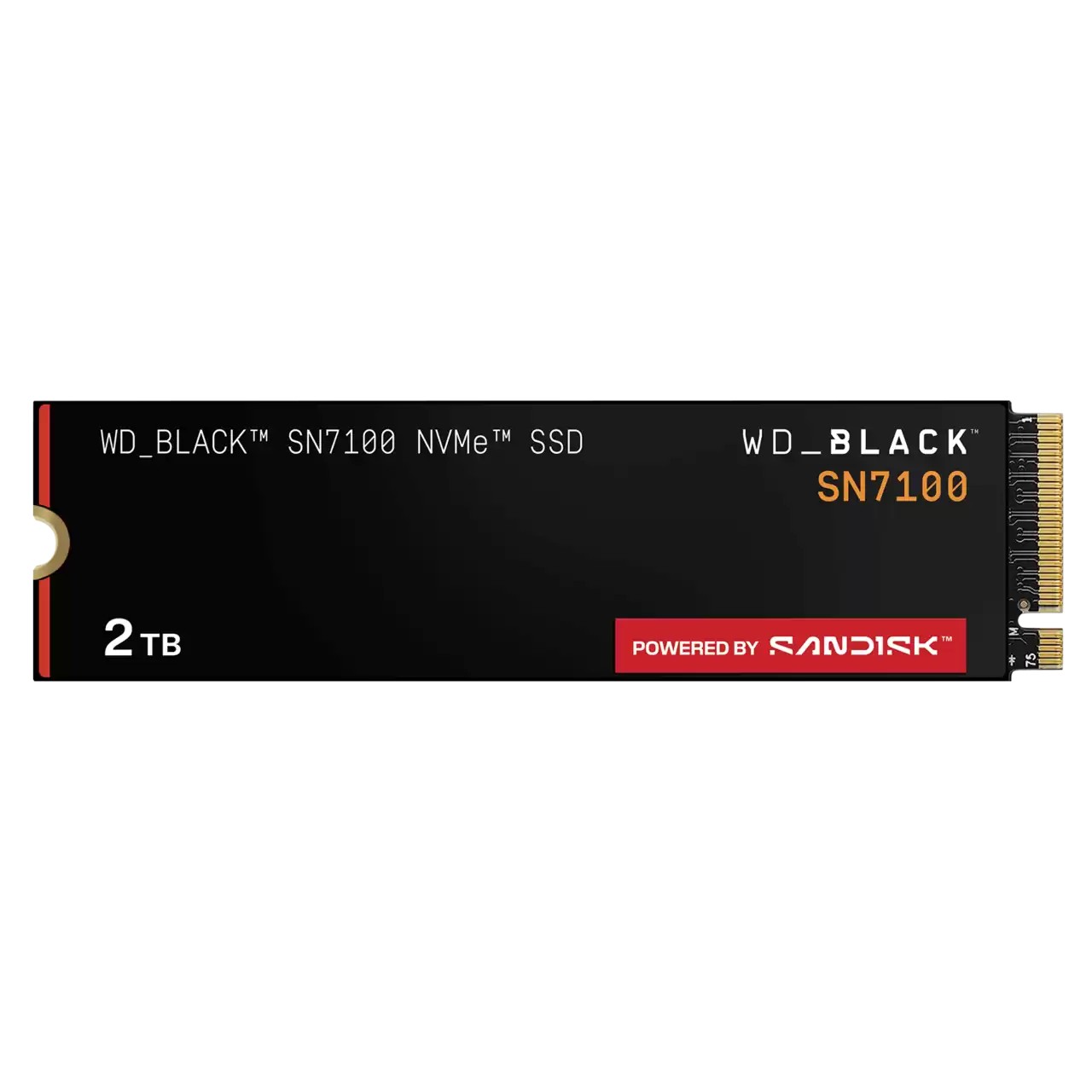 SSD NVMe PCIe Gen5 M.2 2280 2TB Western Digital Black SN7100