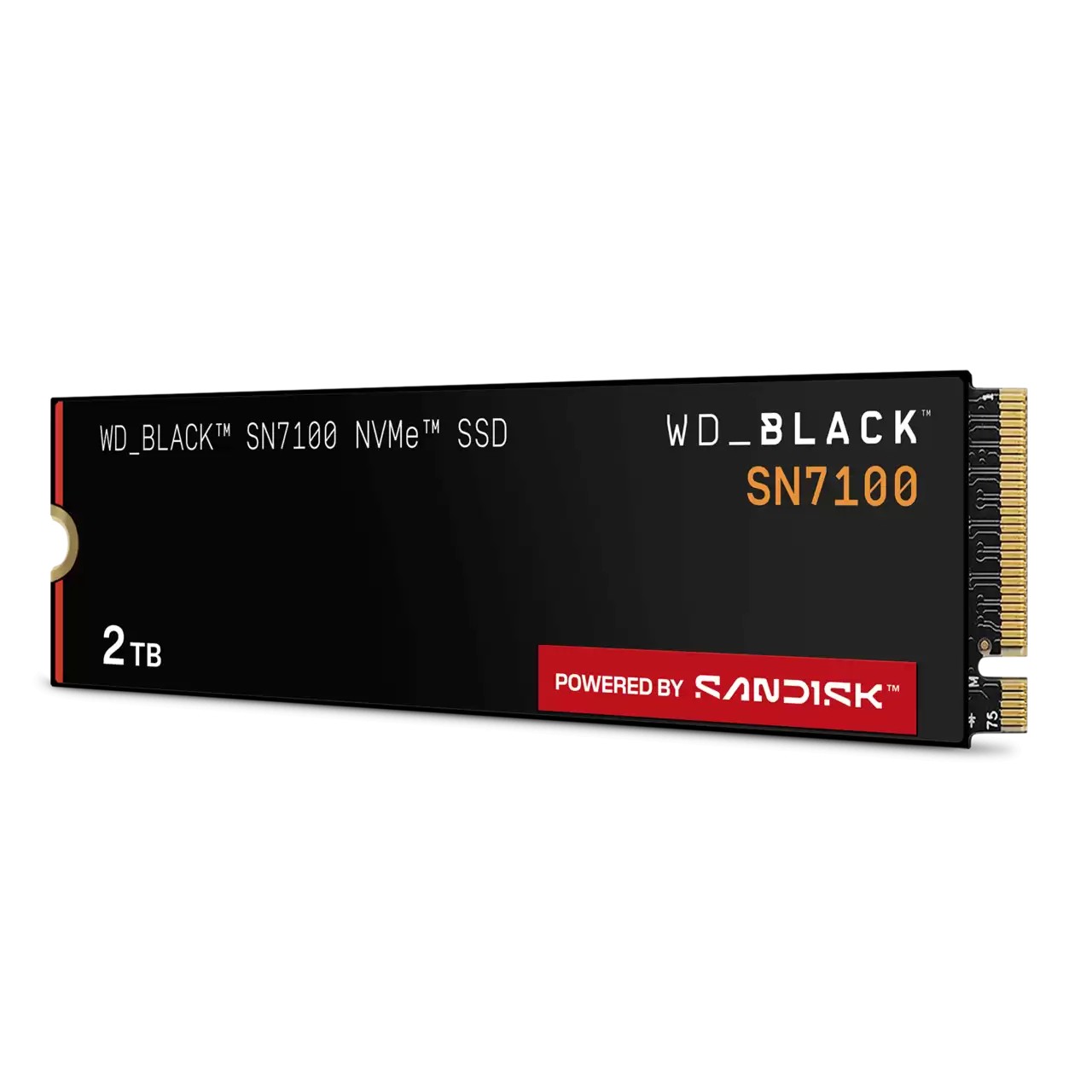 SSD NVMe PCIe Gen5 M.2 2280 2TB Western Digital Black SN7100