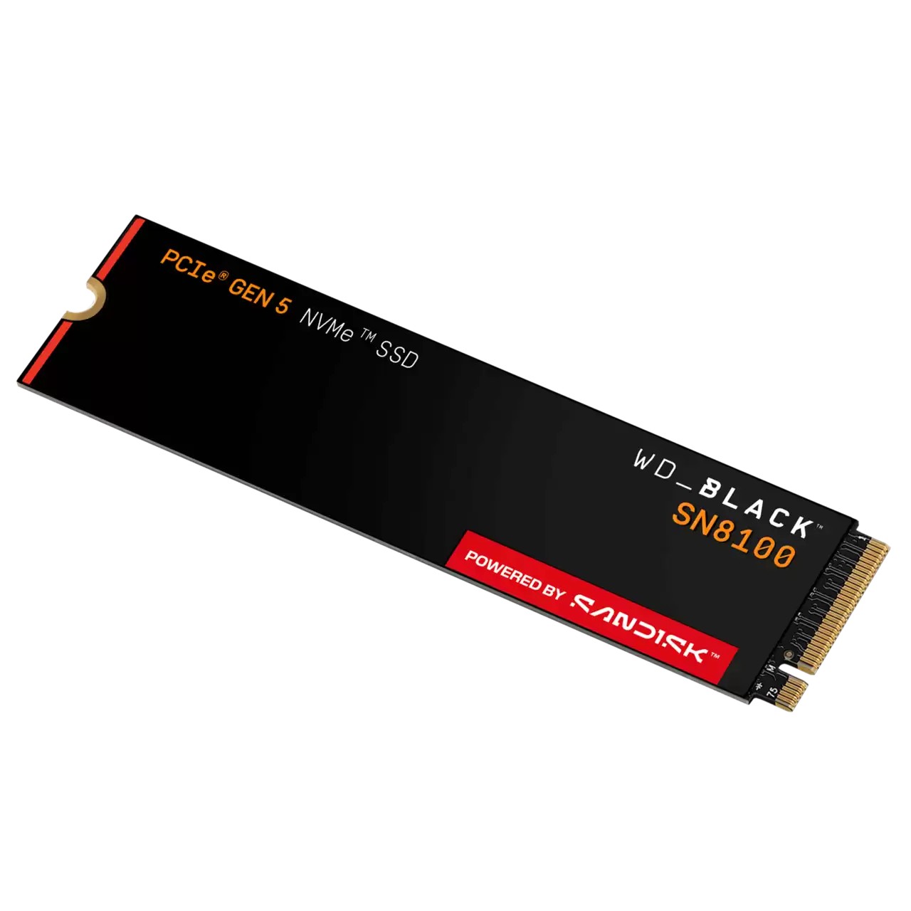 SSD NVMe PCIe Gen5 M.2 2280 4TB Western Digital Black SN8100
