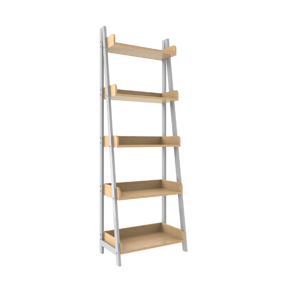 Estante Librería escalonado de 5 repisas Xtech XTF-BS251