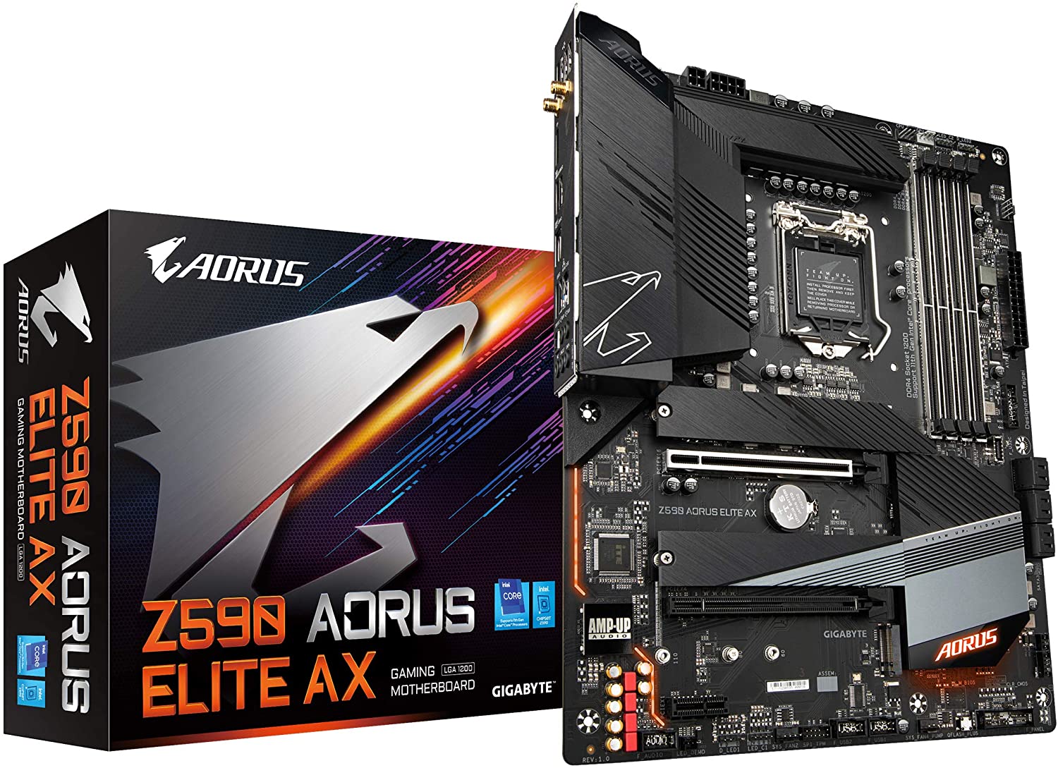Motherboard Gigabyte Aorus Z590 Elite AX R1.0 S1200