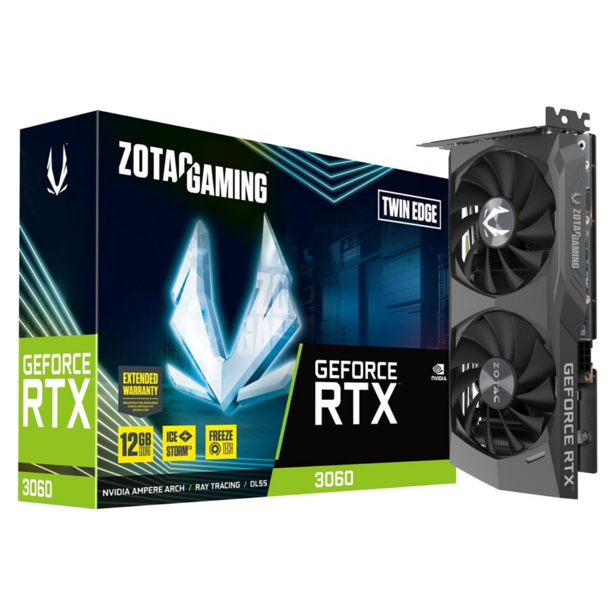 Tarj. VGA ZOTAC GAMING GeForce RTX3060 Twin Edge