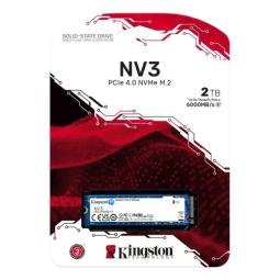 SSD M.2 NVMe PCIe 4.0 de 2TB Kingston NV3 SNV3S/2000G