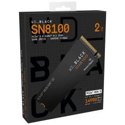 SSD NVMe PCIe Gen5 M.2 2280 2TB Western Digital Black SN8100