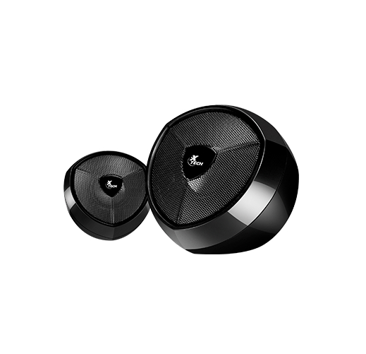 Parlantes Estereo 2.0 canales Xtech XTS-111 Negro