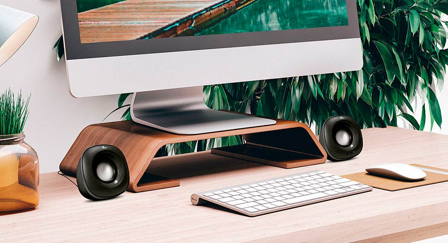 Parlantes Stereo 2.0 canales con USB Xtech XTS-115BK Negro
