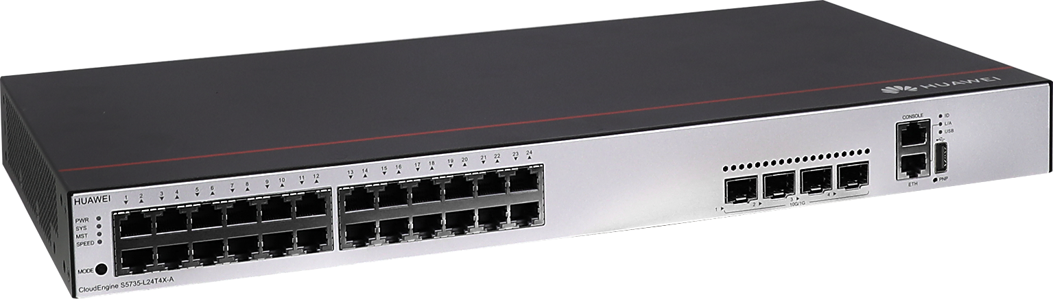 SWITCH L3 HUAWEI S5735-L24T4X-A1 24*G + 4*10G SFP+
