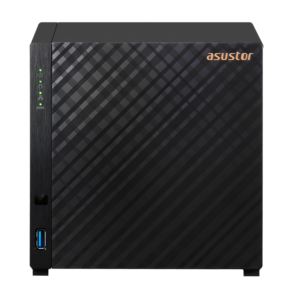 NAS Asustor AS1204T 4 Bahías 2.5GbE Quad-Core 4K