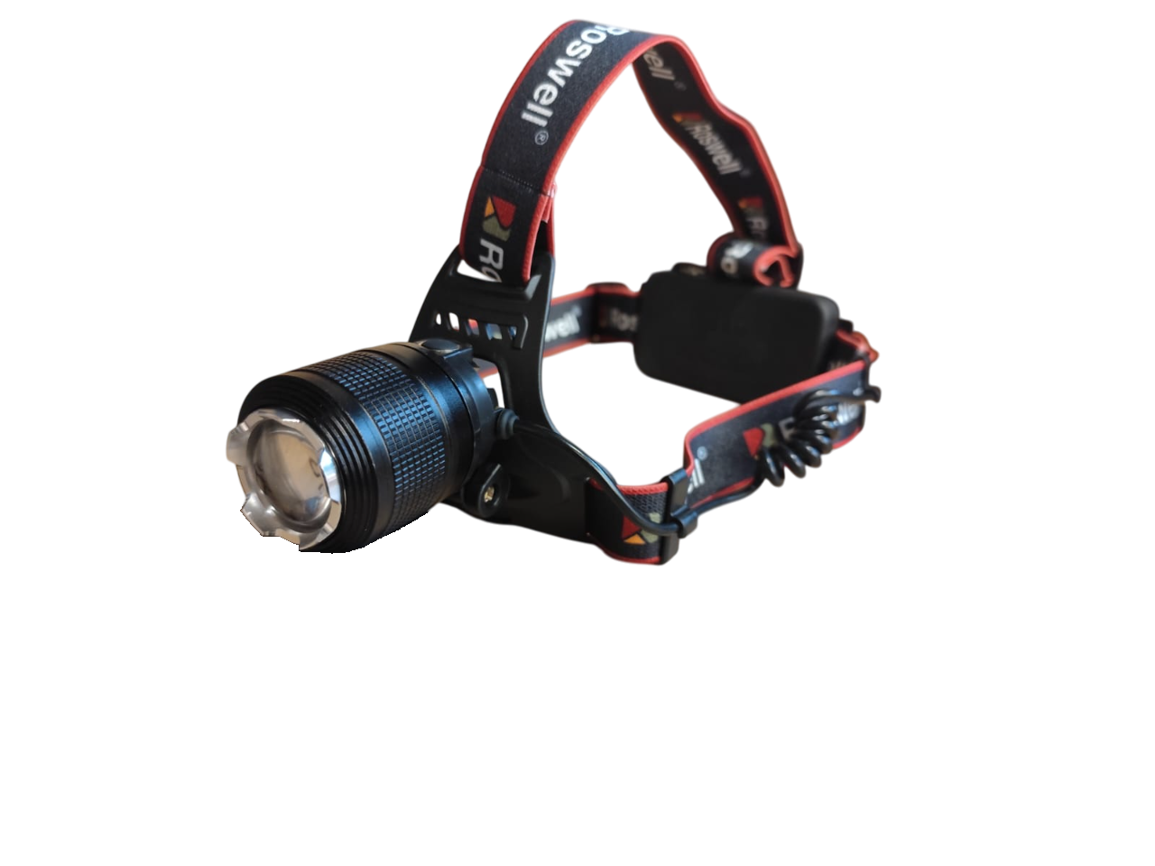 Linterna De Cabeza Dual Recargable Con Zoom