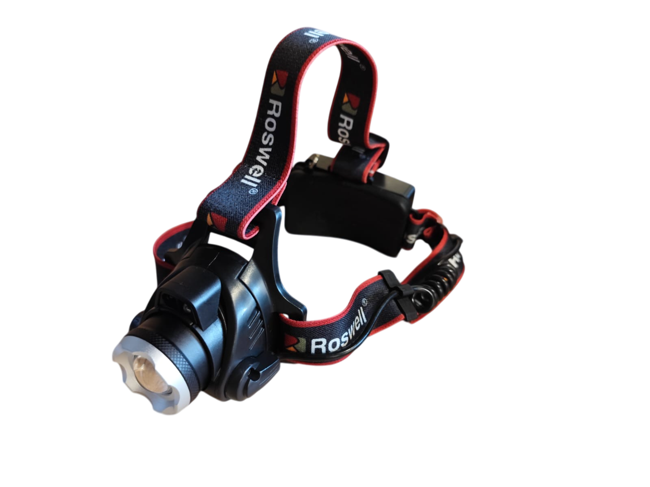 Linterna De Cabeza Recargable De Gran Potencia Con Zoom