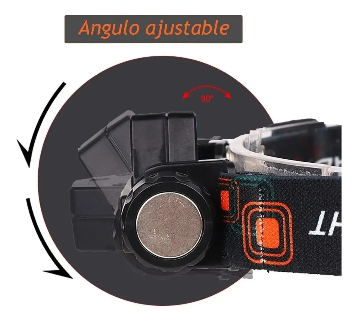 Linterna Led Recargable Para Bicicleta Y Cabeza Yt-872-1
