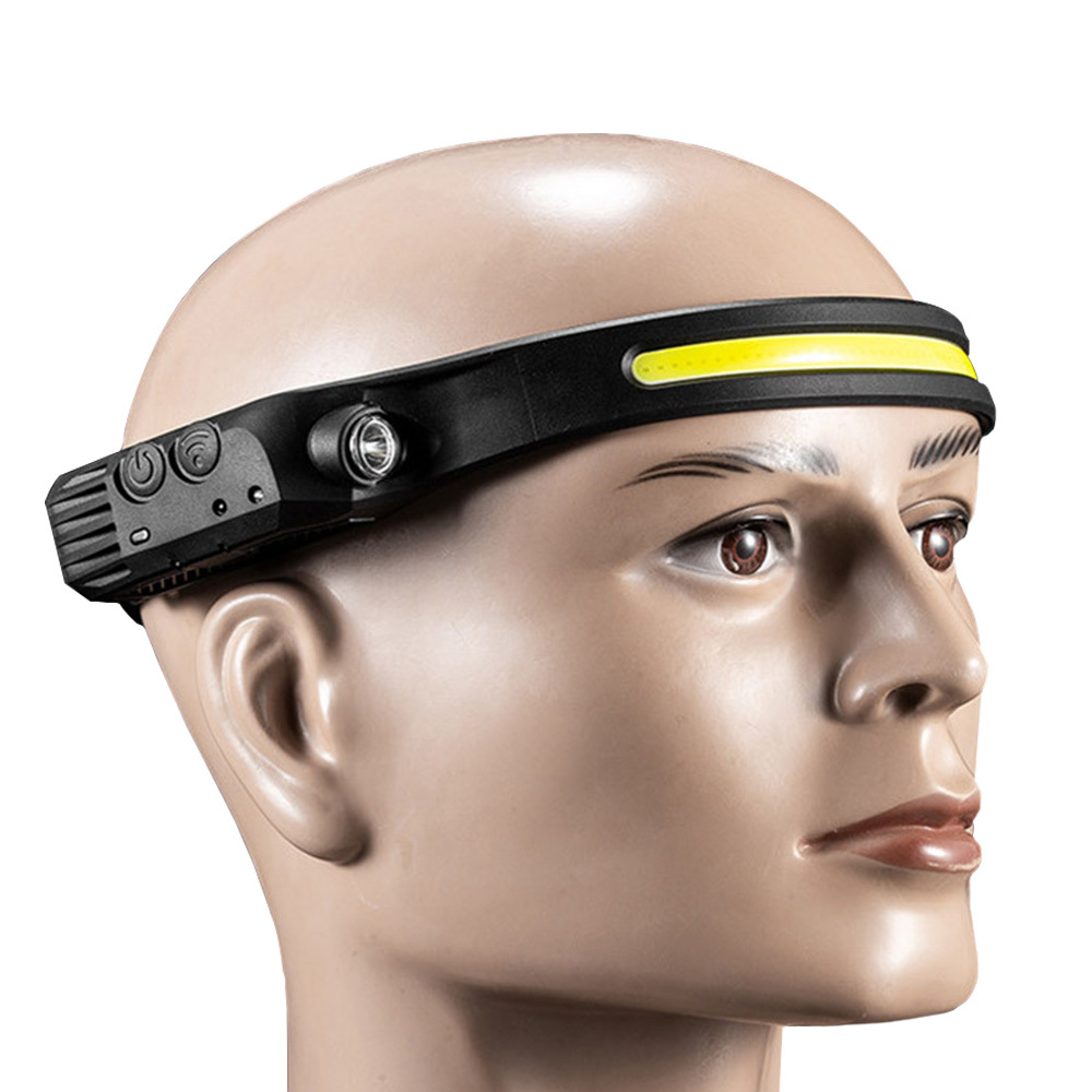 Linterna Minero Potente Cob 5w 330lm con Sensor