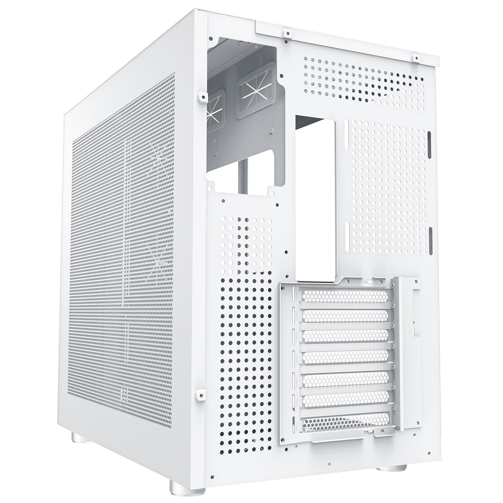 GABINETE AQUARIUS PRO ARCTIC WHITE CON USB-C