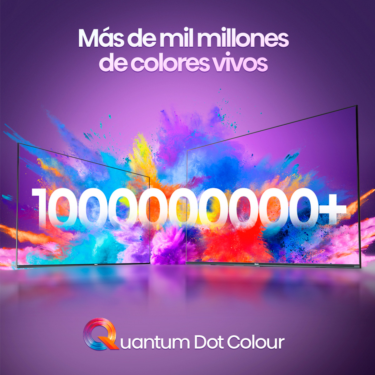 TELEVISOR HISENSE SMART TV QLED UHD 4K 65 Google TV