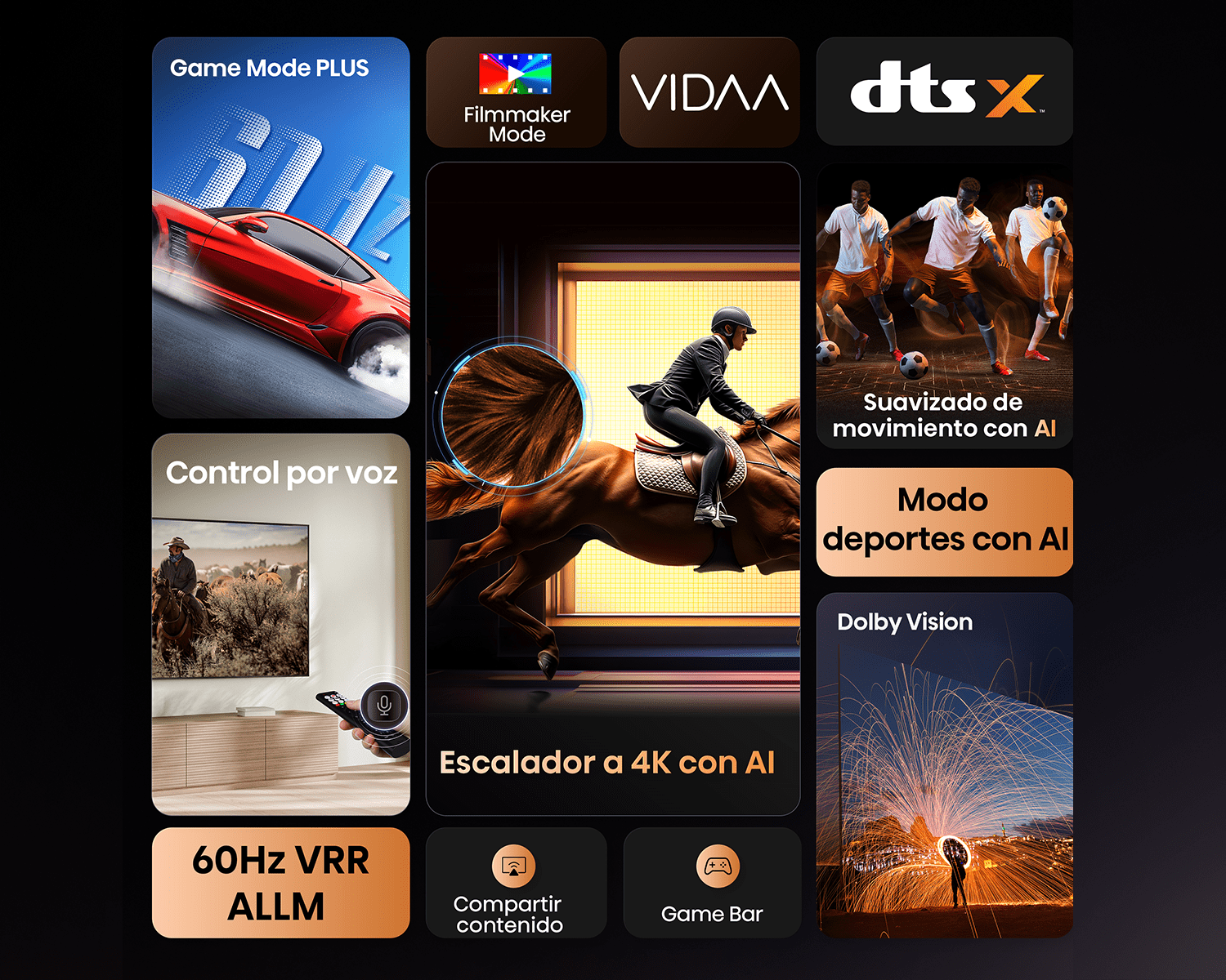 TELEVISOR HISENSE SMART TV UHD 4K 70 Dolby Vision