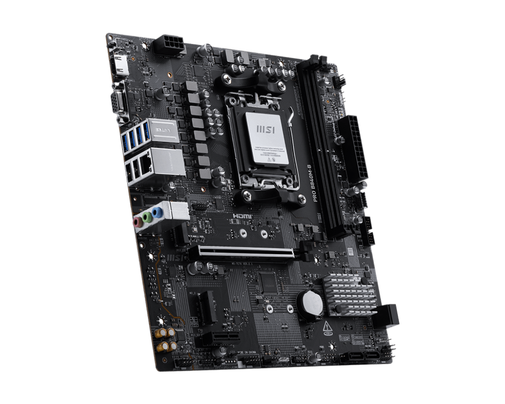 MOTHERBOARD MSI PRO B840M-B AM5 DDR5 mATX