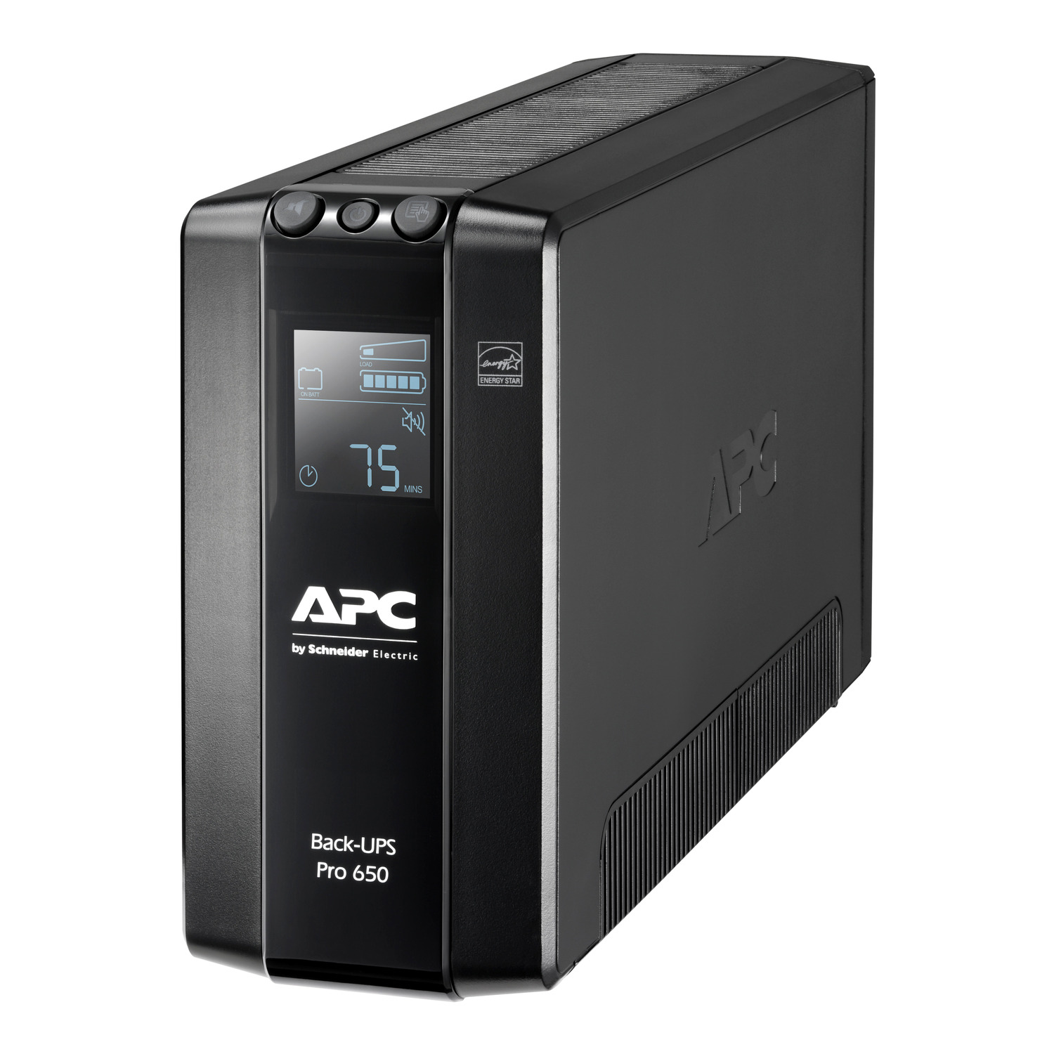 UPS APC SAI Back Pro BR 650VA 230V6 tomas AVR interfaz LCD
