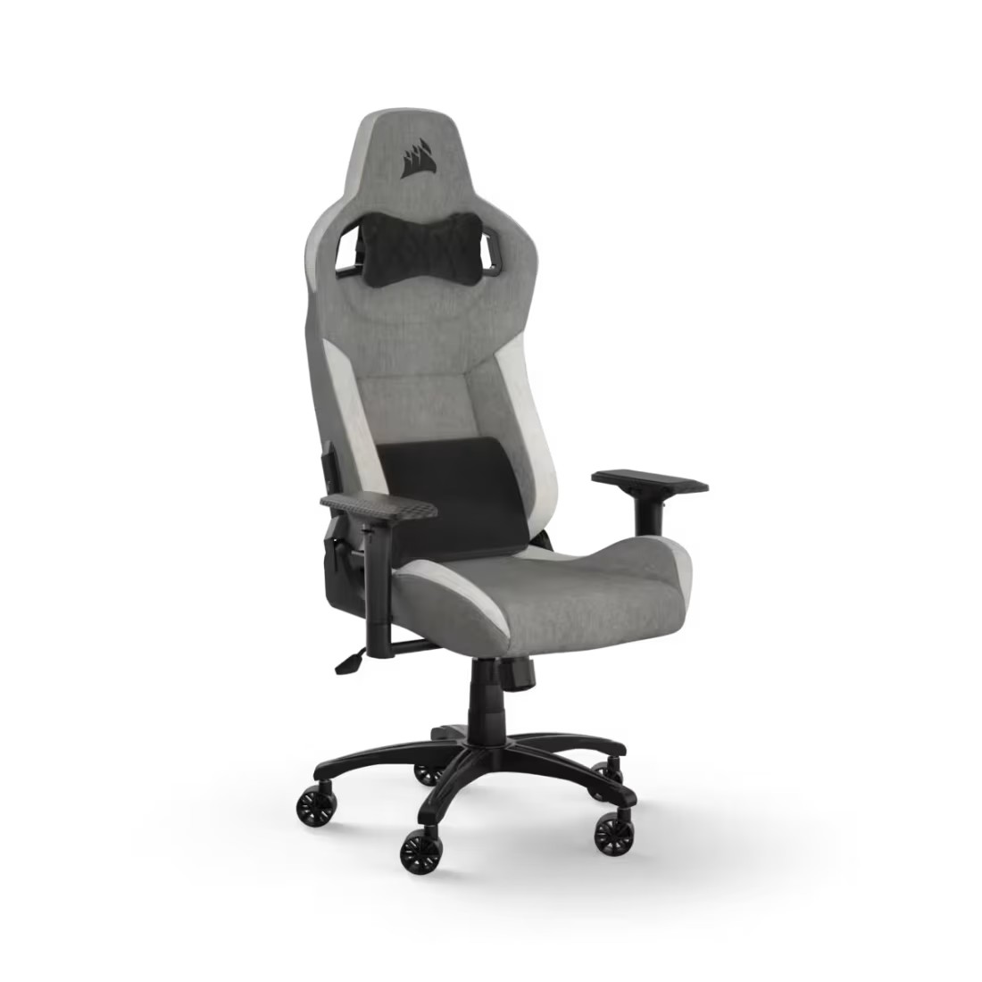 Silla GAMER CORSAIR T3 RUSH Fabric Gris/blanco