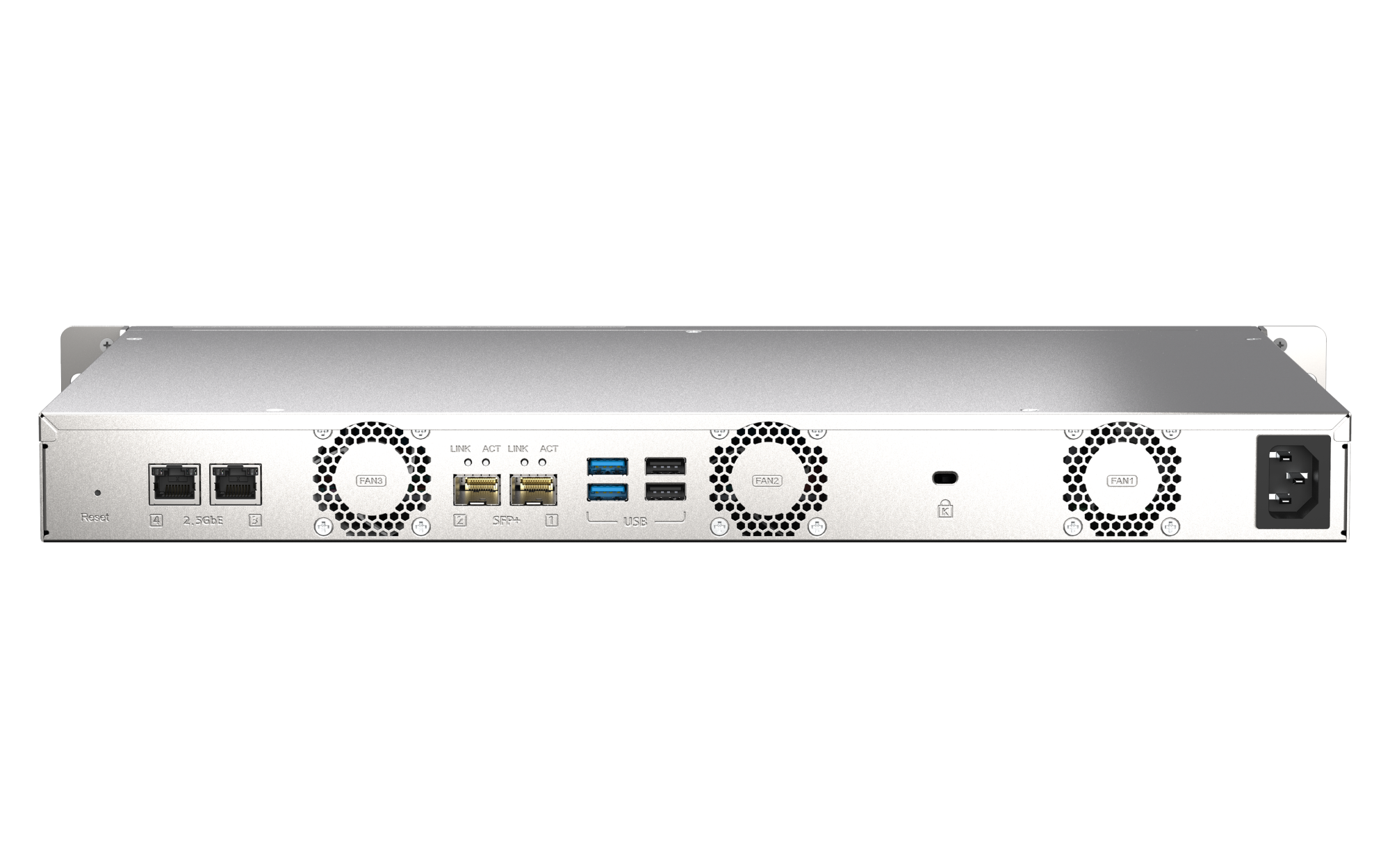 NAS QNAP TS-435XeU de 4 Bahias 10GbE 2.5GbE Rack