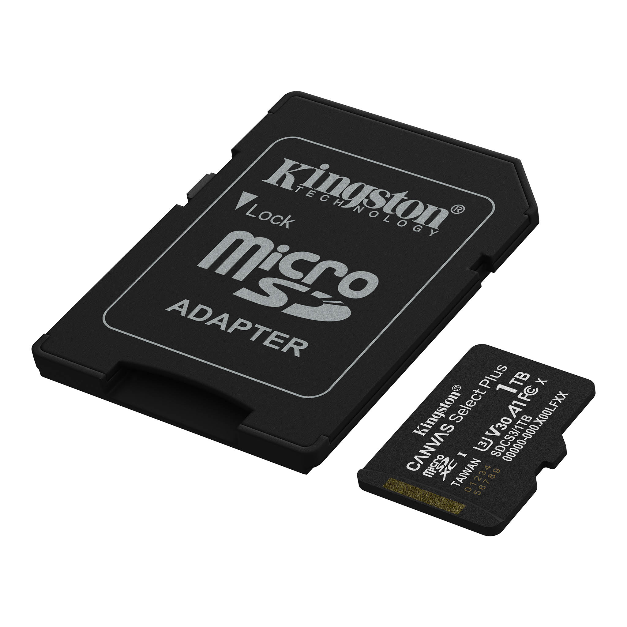 Tarjeta MicroSD Kingston Canvas Select Plus 1TB A1 150MB/s