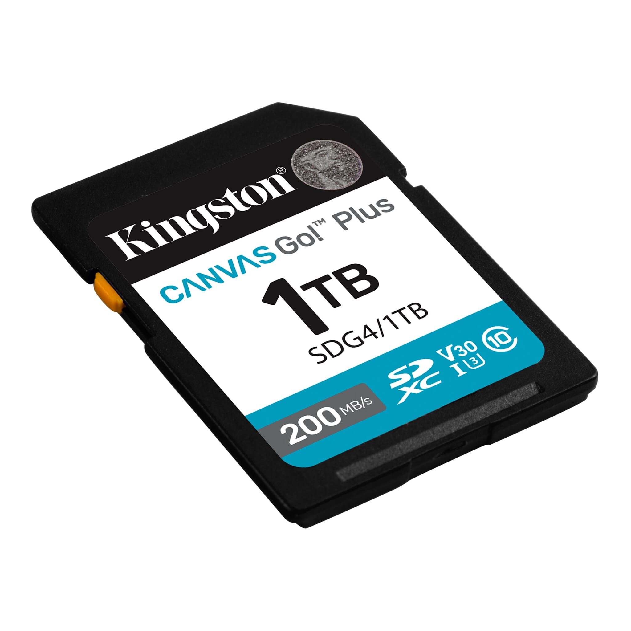 Tarjeta SD Kingston Canvas Go Plus 1TB U3 V30 200MB/s