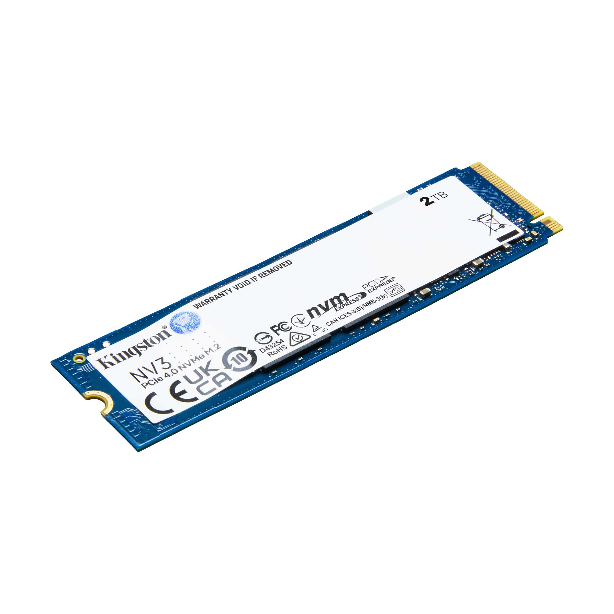SSD Kingston NV3 2TB M.2 2280 NVMe PCIe 4.0 6000MB/s