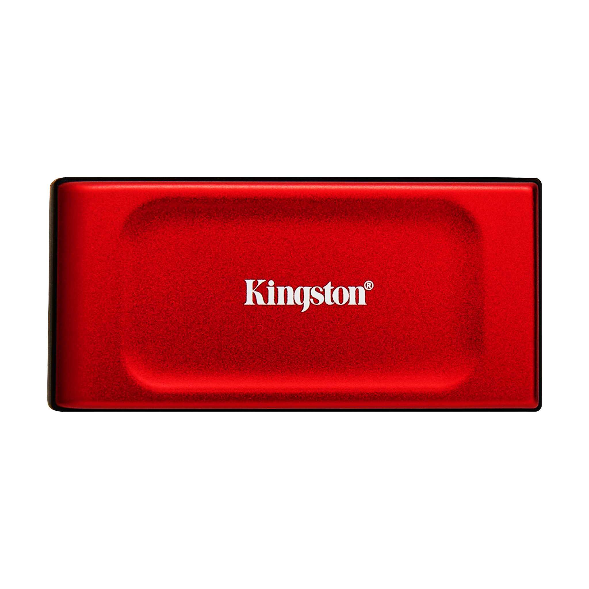 Disco SSD Externo Kingston XS1000 2TB USB 3.2 Gen2 Rojo