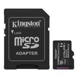 Tarjeta MicroSD Kingston Canvas Select Plus 1TB A1 150MB/s