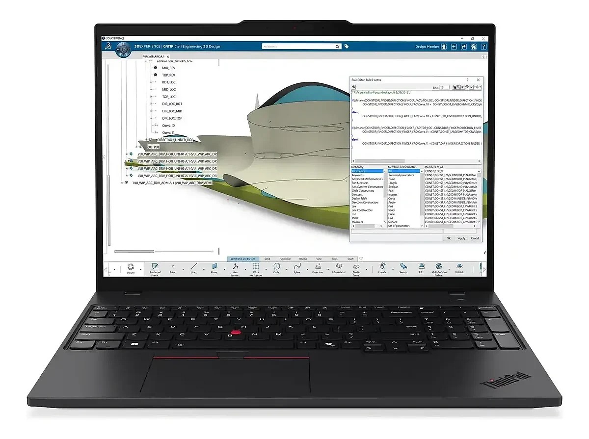 Notebook Lenovo Thinkpad P16s R7 Ai Pro 350/32g/512g/860m/W